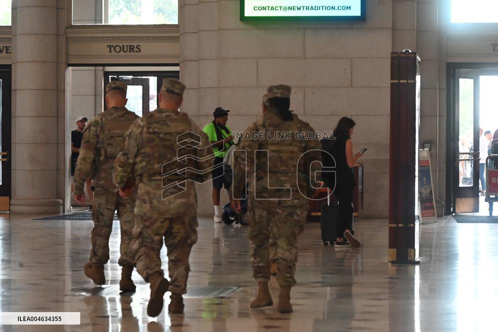 National Guard Activity in the Nation’s Capitol