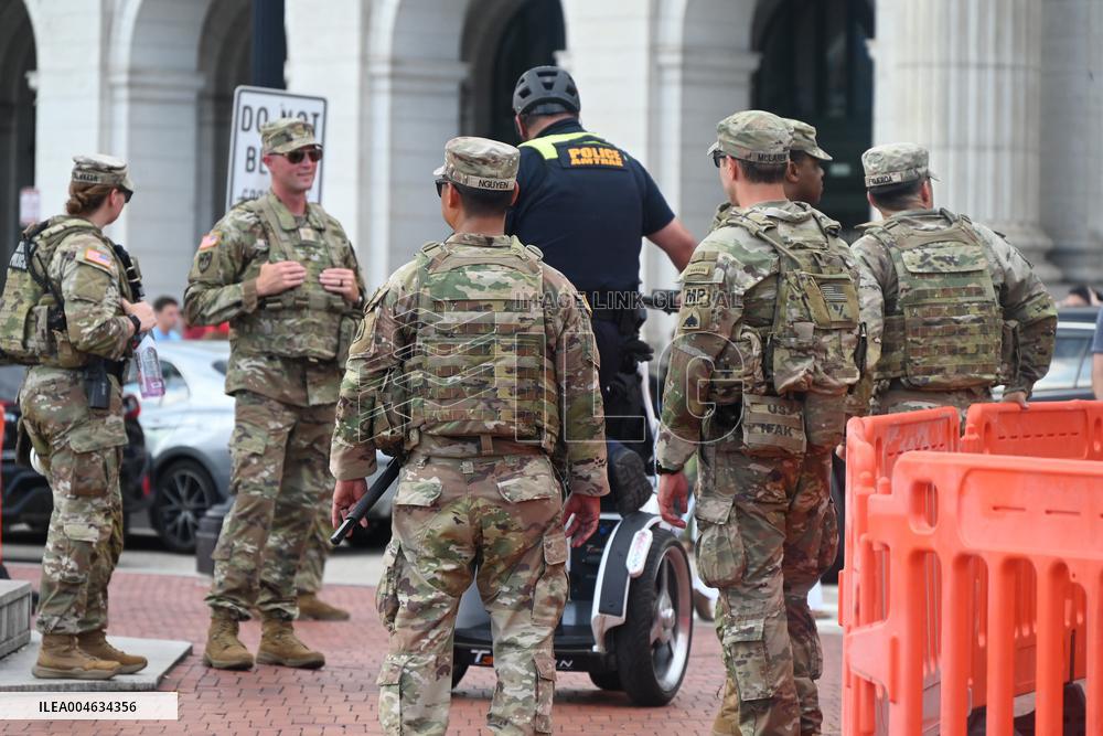National Guard Activity in the Nation’s Capitol
