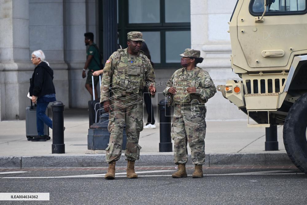 National Guard Activity in the Nation’s Capitol