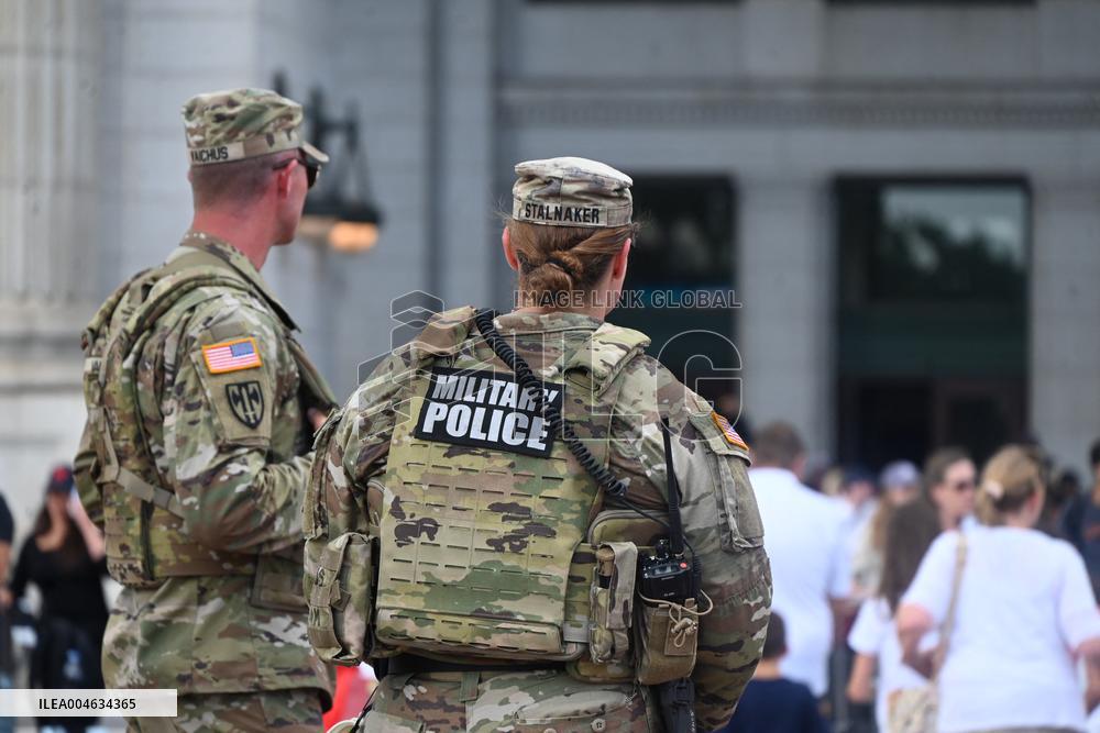 National Guard Activity in the Nation’s Capitol