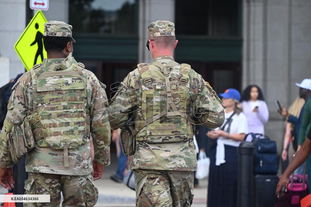 National Guard Activity in the Nation’s Capitol