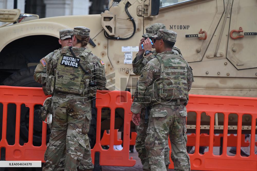 National Guard Activity in the Nation’s Capitol
