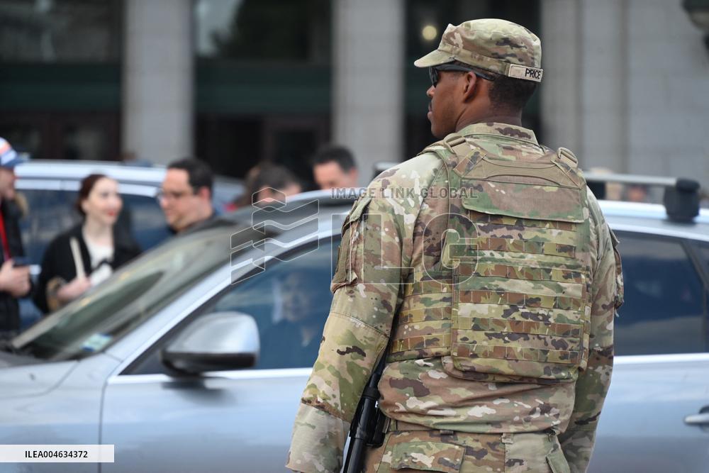 National Guard Activity in the Nation’s Capitol