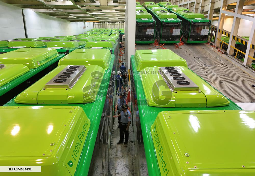 Chinese New Energy Buses Exported To Pakistan