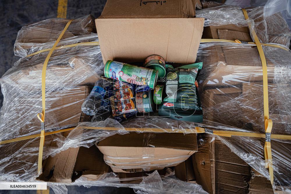 Jordanian Airdrop Aid in Gaza - Gaza