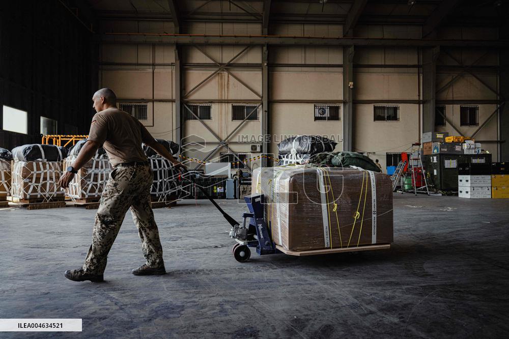 Jordanian Airdrop Aid in Gaza - Gaza