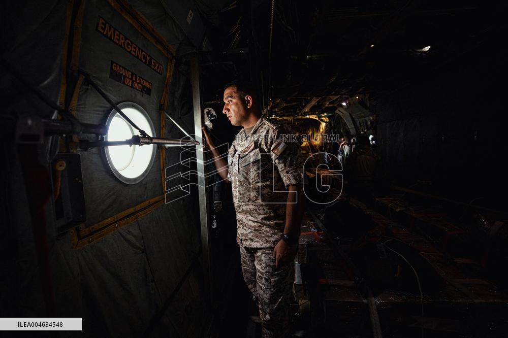 Jordanian Airdrop Aid in Gaza - Gaza