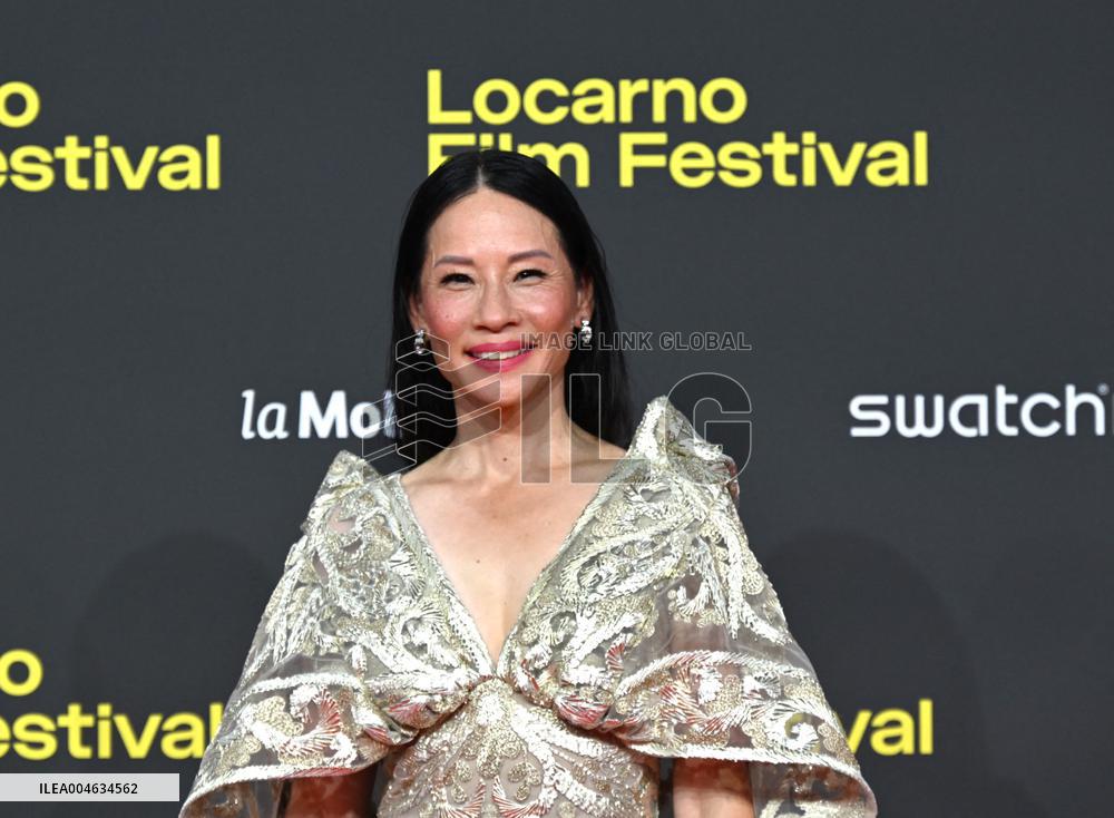 Lucy Liu Photocall at Locarno 2025 - Switzerland