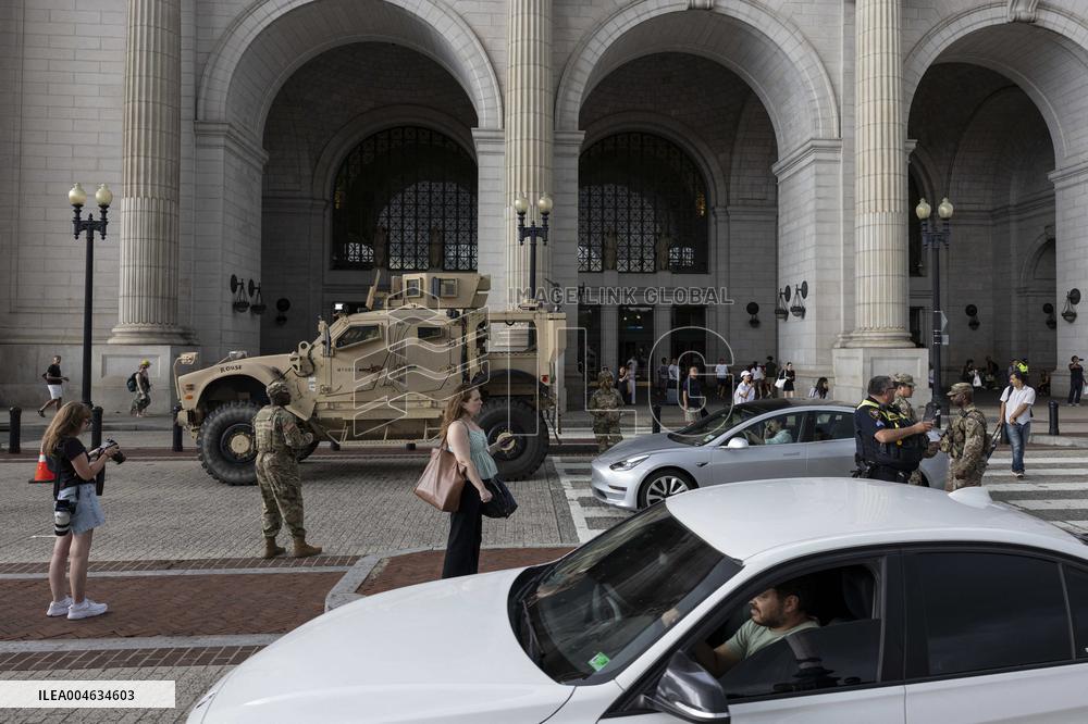 Federal Law Enforcement Presence Increases in DC to Curb Crime - Washington