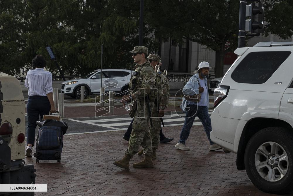 Federal Law Enforcement Presence Increases in DC to Curb Crime - Washington