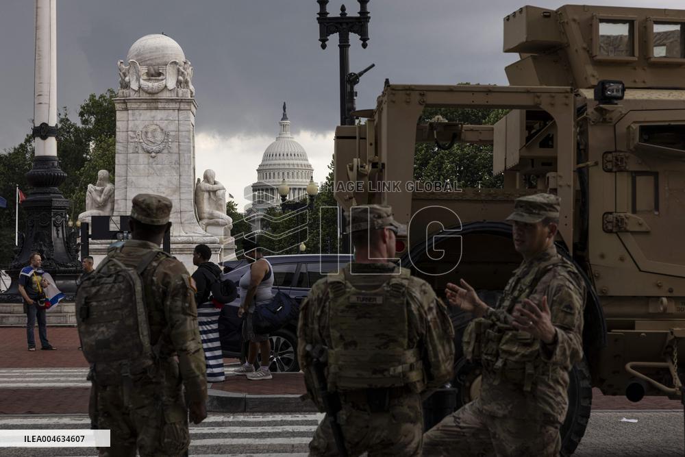 Federal Law Enforcement Presence Increases in DC to Curb Crime - Washington