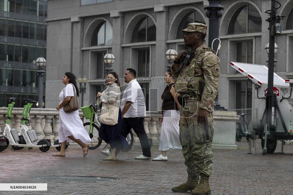 Federal Law Enforcement Presence Increases in DC to Curb Crime - Washington