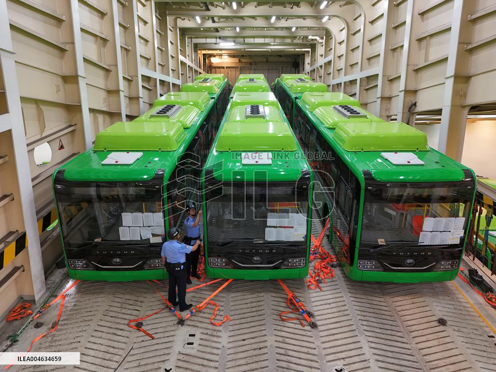 Chinese New Energy Buses Exported To Pakistan