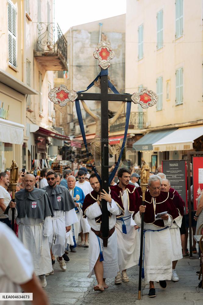 Procession of Saint Mary in Calvi