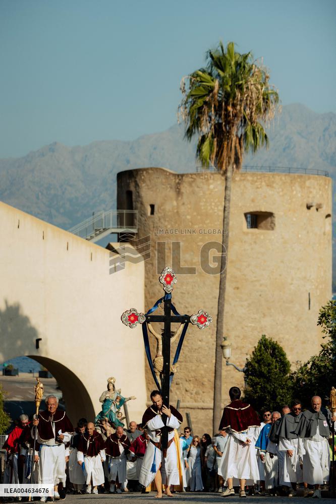 Procession of Saint Mary in Calvi