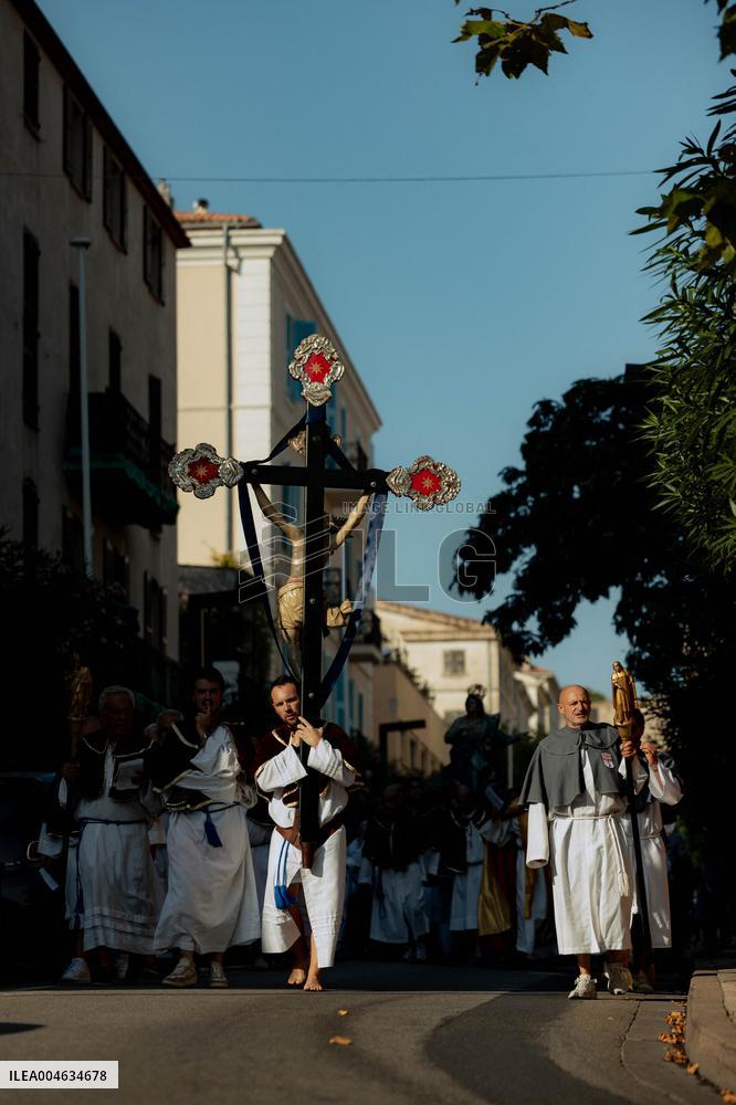 Procession of Saint Mary in Calvi