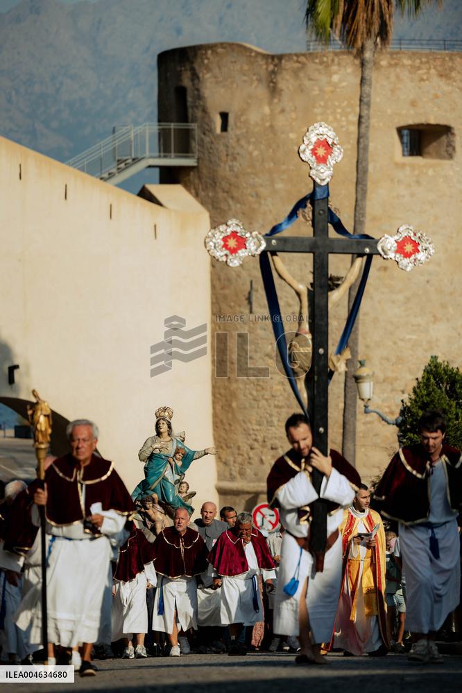 Procession of Saint Mary in Calvi