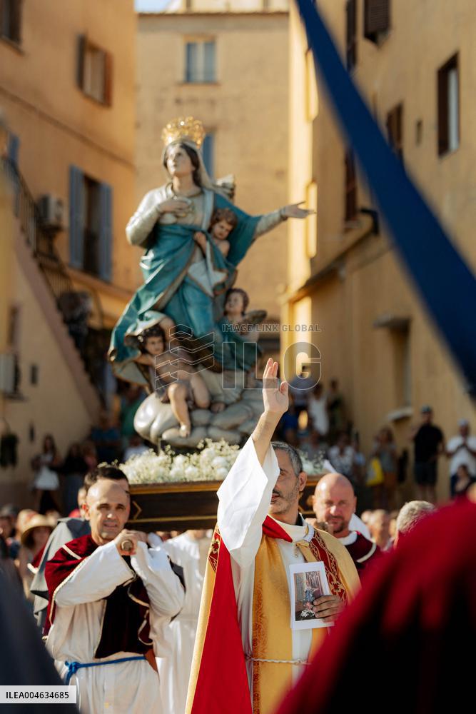 Procession of Saint Mary in Calvi
