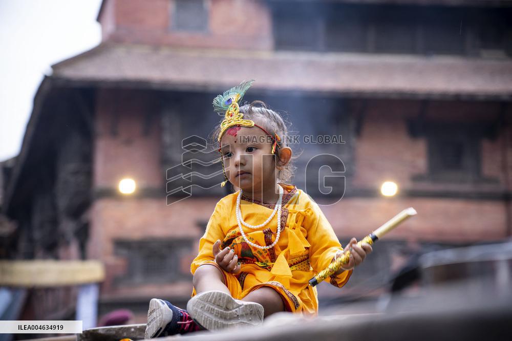 Krishna Janmashtami Festival In Lalitpur - Nepal