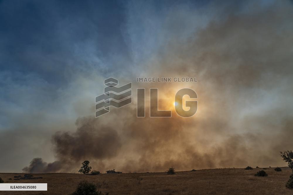 Aliseda Fire Destroys Homes in Las Vinas de la Mata - Spain