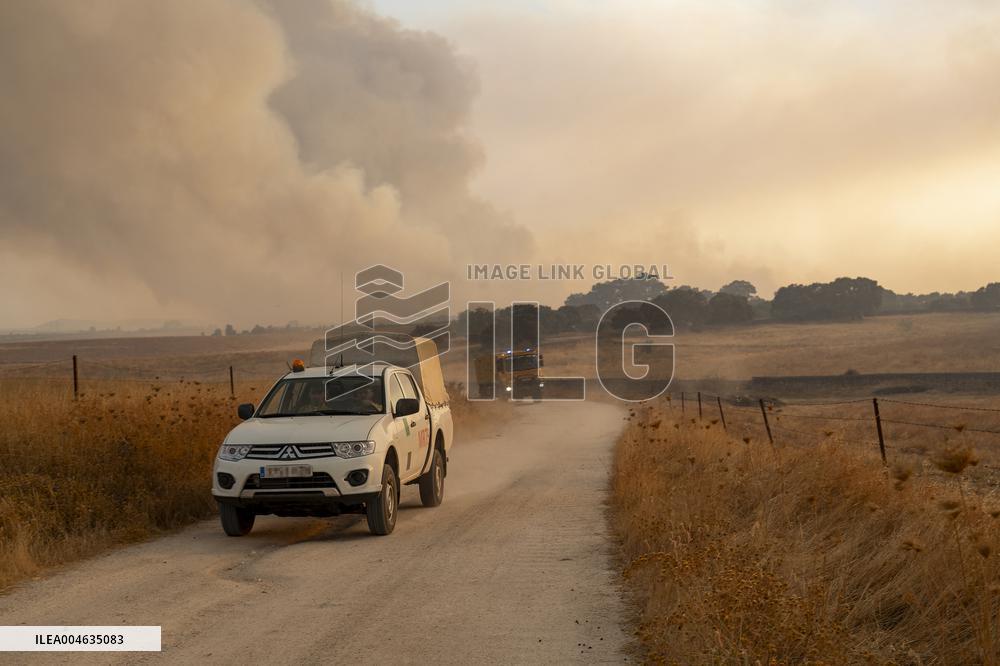 Aliseda Fire Destroys Homes in Las Vinas de la Mata - Spain