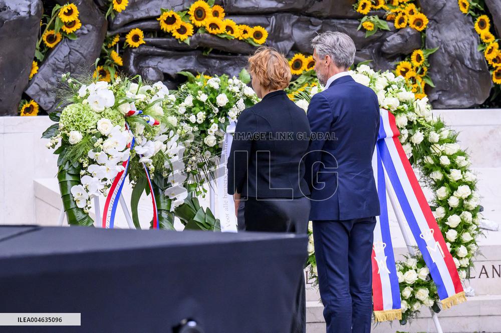King Willem-Alexander and PM Schoof Commemorate 80th Anniversary of WWII End - The Hague