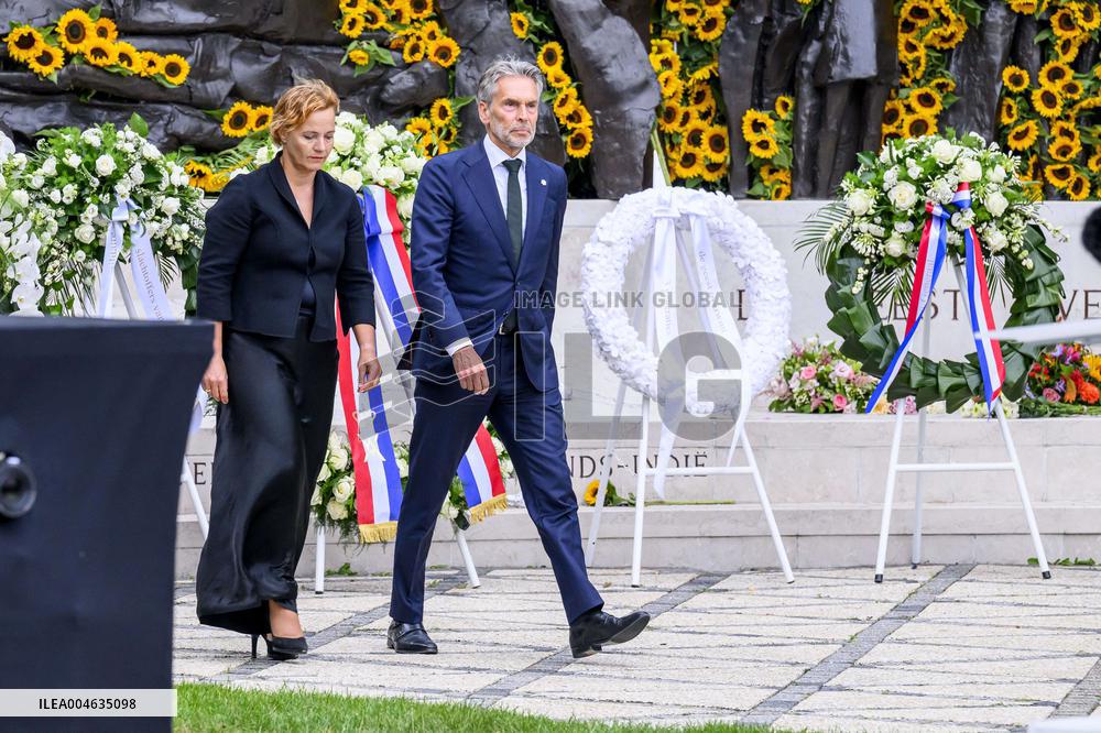 King Willem-Alexander and PM Schoof Commemorate 80th Anniversary of WWII End - The Hague