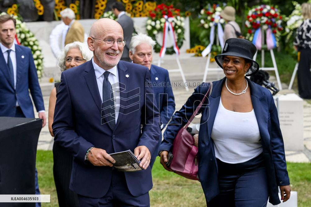 King Willem-Alexander and PM Schoof Commemorate 80th Anniversary of WWII End - The Hague