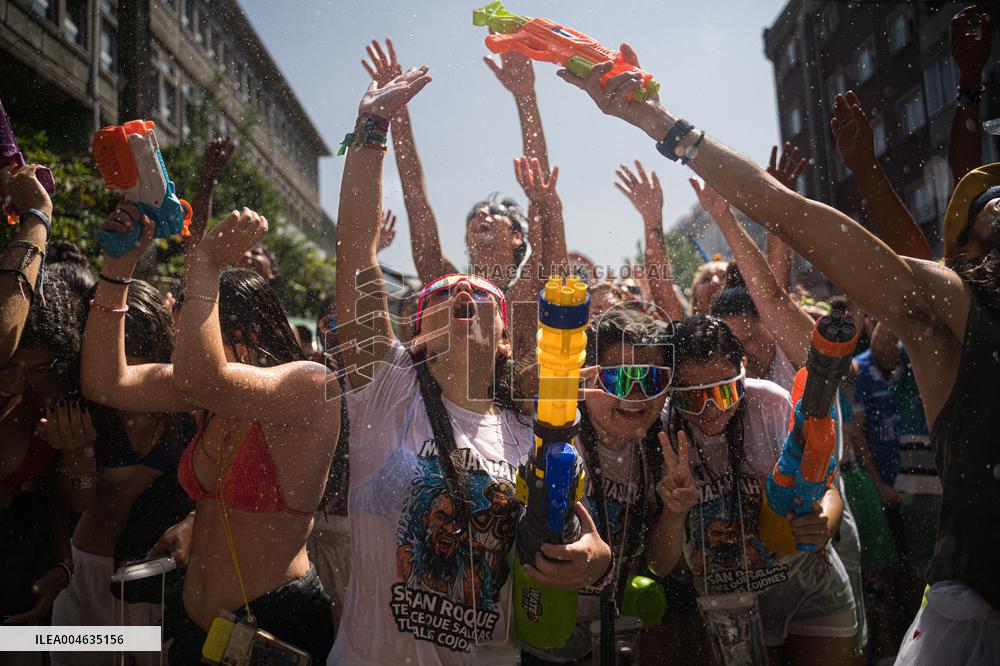 Water Festival in Vilagarcía de Arousa - Spain