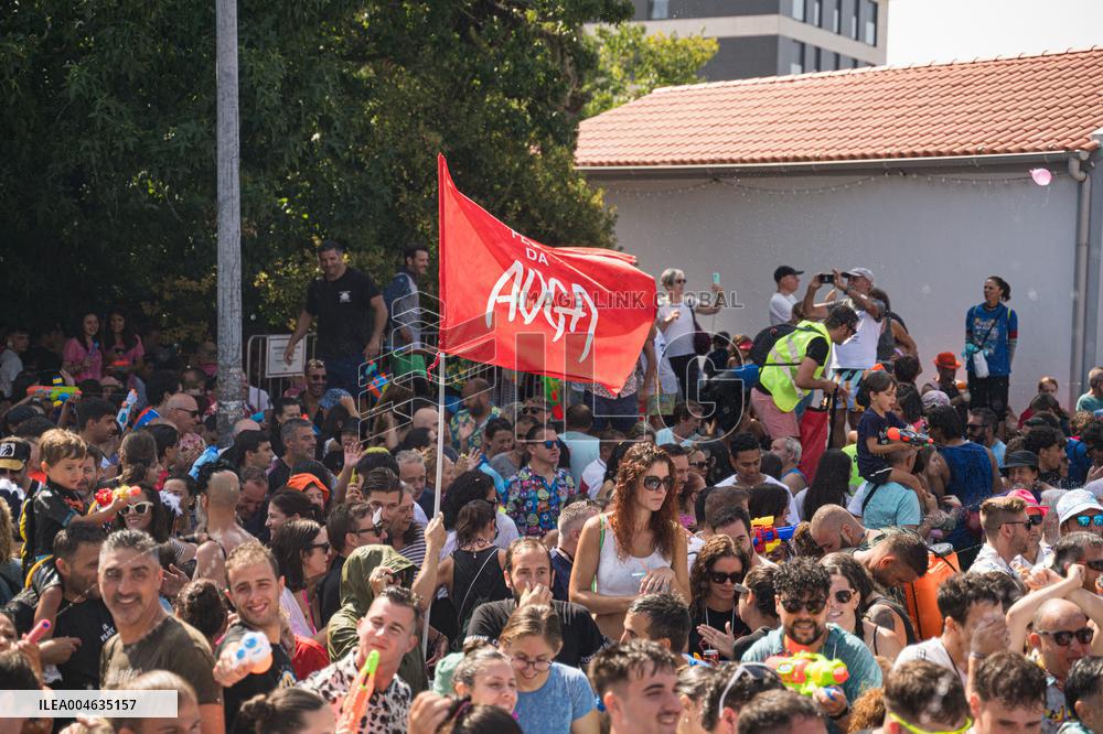 Water Festival in Vilagarcía de Arousa - Spain