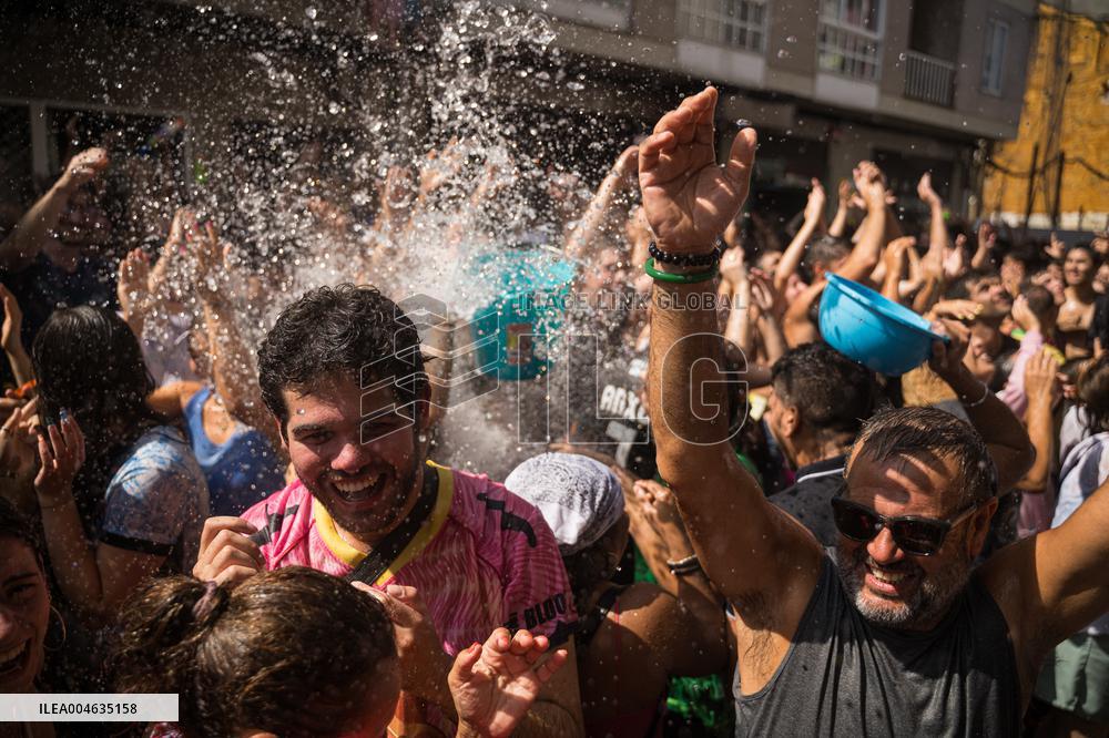 Water Festival in Vilagarcía de Arousa - Spain