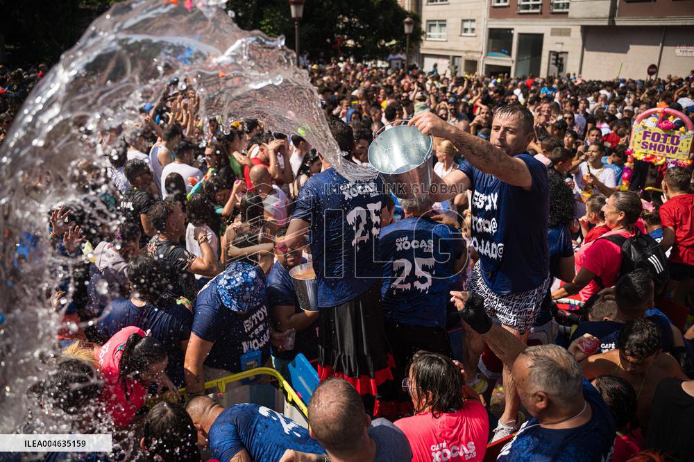 Water Festival in Vilagarcía de Arousa - Spain