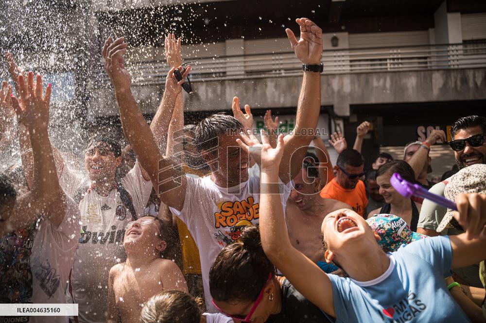 Water Festival in Vilagarcía de Arousa - Spain