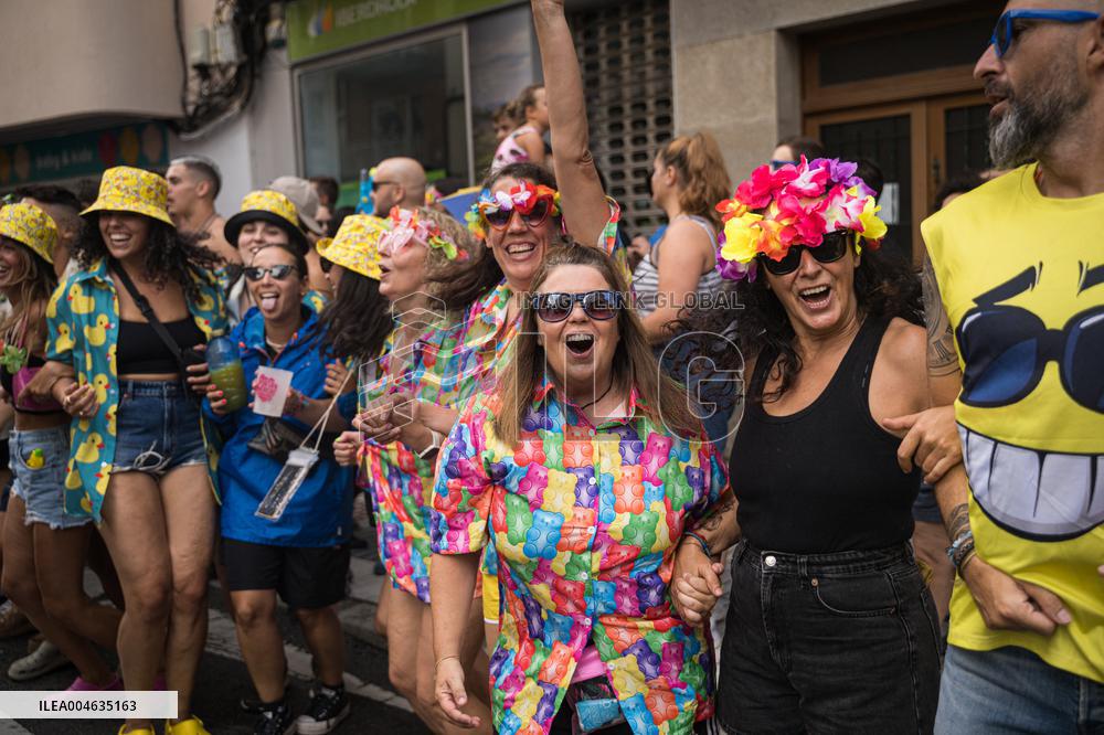 Water Festival in Vilagarcía de Arousa - Spain