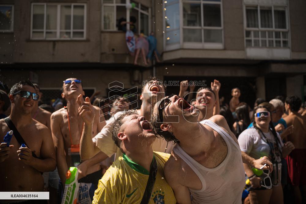 Water Festival in Vilagarcía de Arousa - Spain