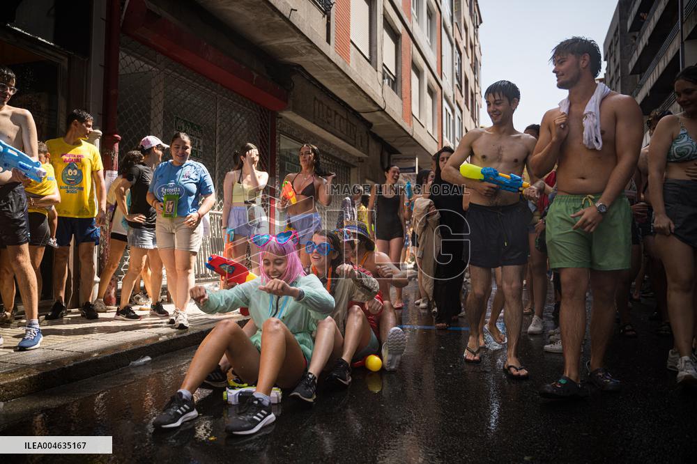 Water Festival in Vilagarcía de Arousa - Spain