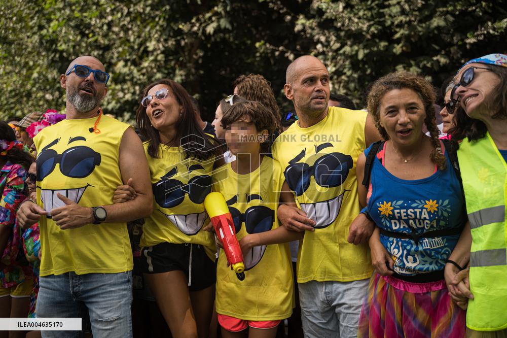 Water Festival in Vilagarcía de Arousa - Spain