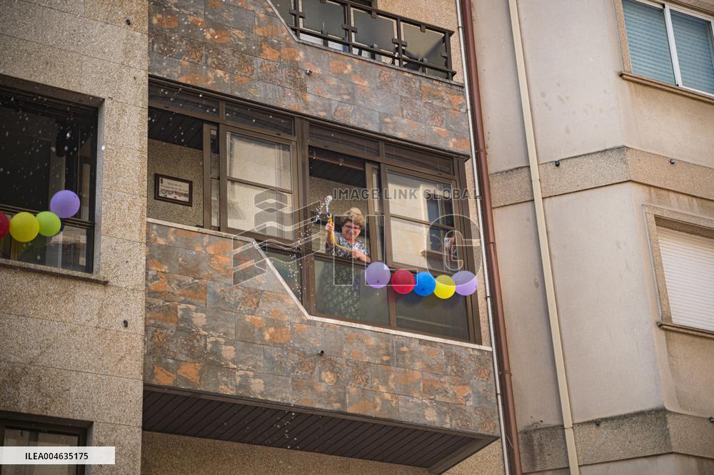 Water Festival in Vilagarcía de Arousa - Spain
