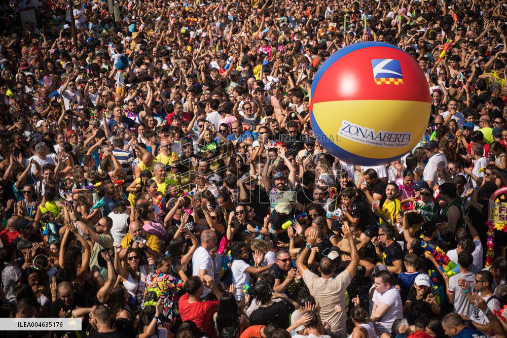 Water Festival in Vilagarcía de Arousa - Spain