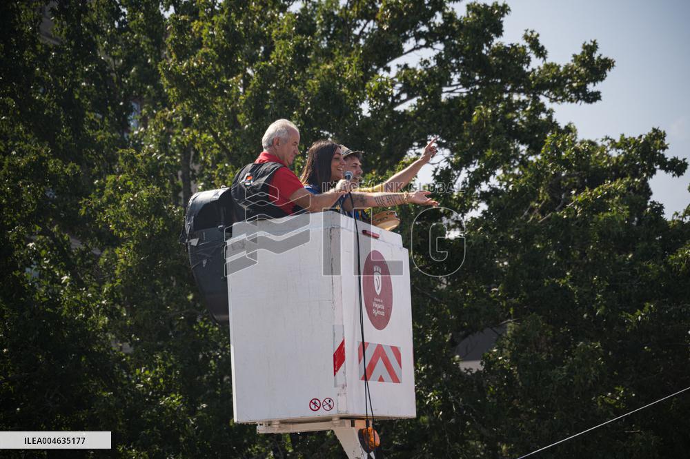 Water Festival in Vilagarcía de Arousa - Spain