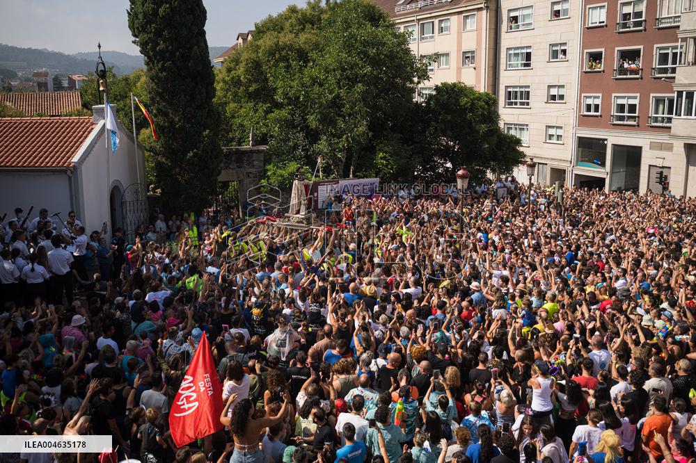 Water Festival in Vilagarcía de Arousa - Spain