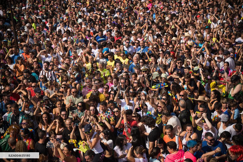 Water Festival in Vilagarcía de Arousa - Spain