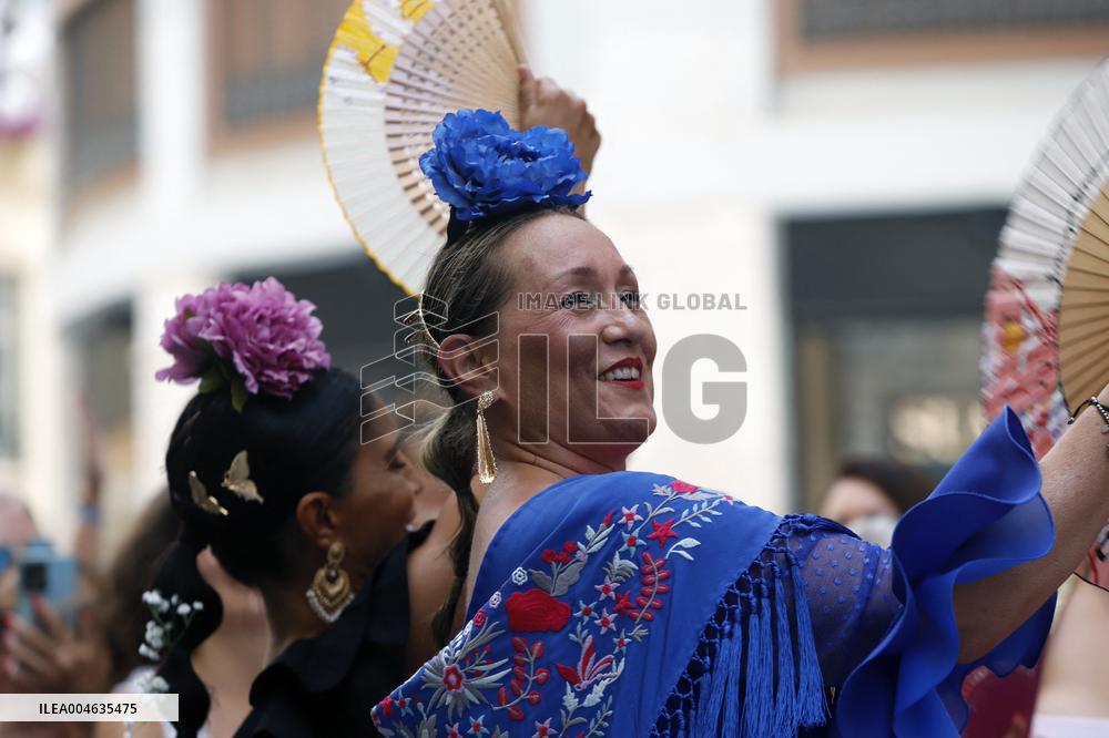 Downtown Fair in Malaga - Spain