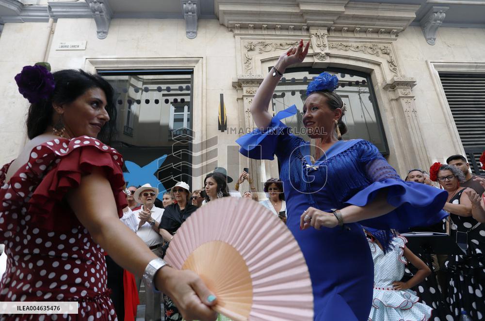 Downtown Fair in Malaga - Spain
