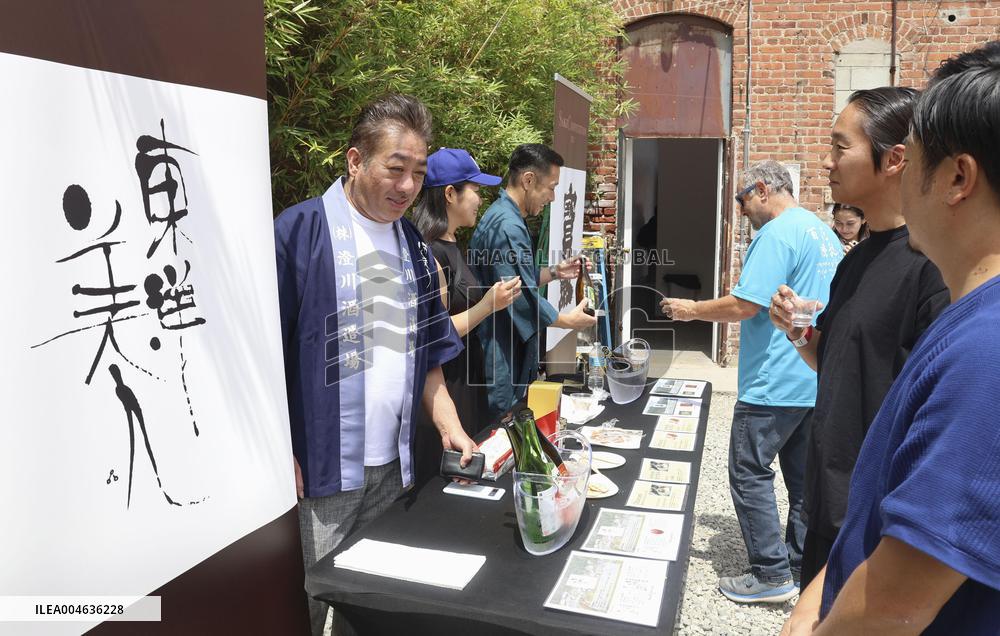 Japanese sake promotion in Los Angeles