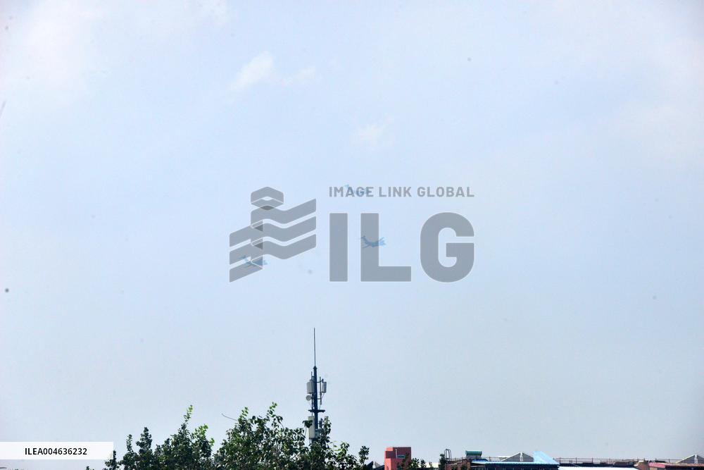 Flight Formation Exercise in Beijing