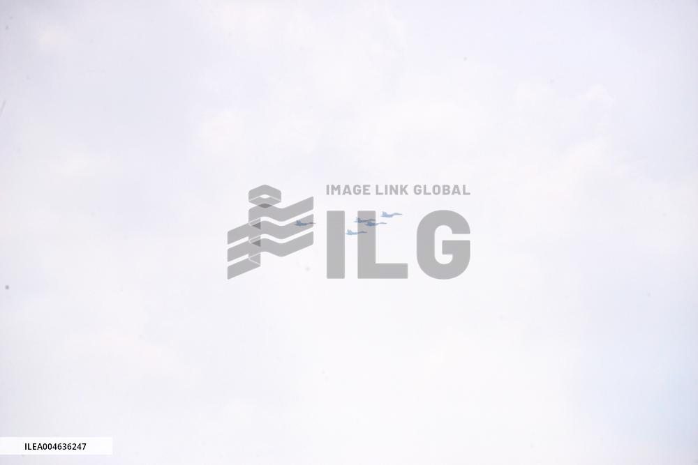 Flight Formation Exercise in Beijing