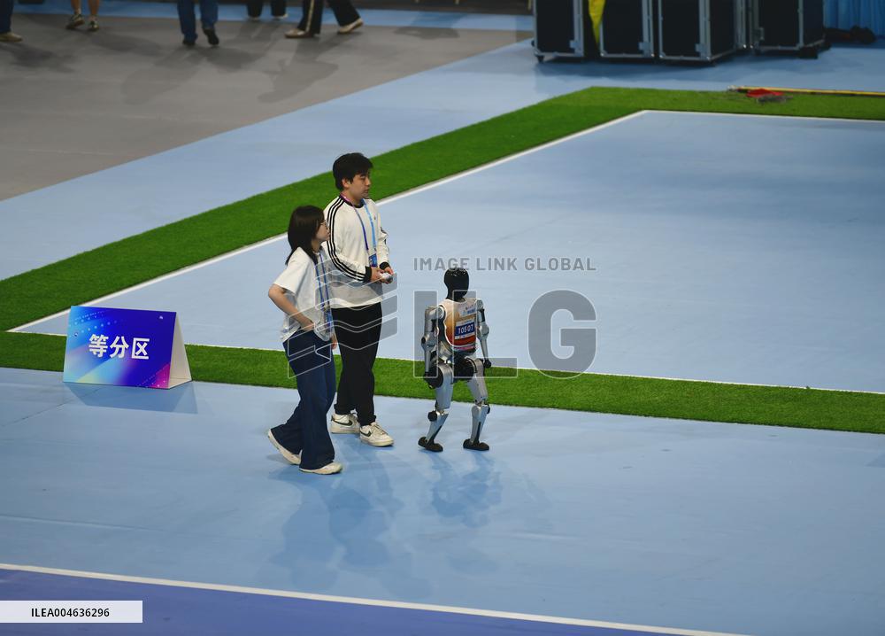 First World Humanoid Robot Games in Beijing