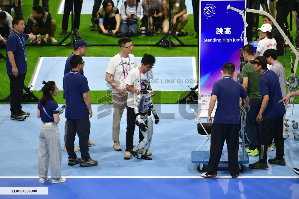 First World Humanoid Robot Games in Beijing