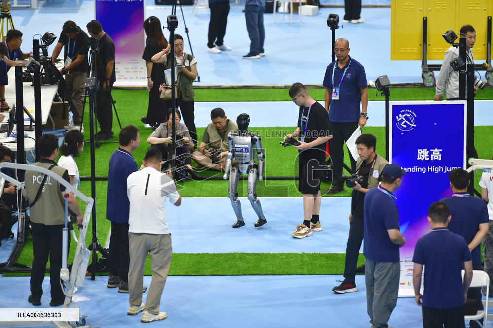 First World Humanoid Robot Games in Beijing